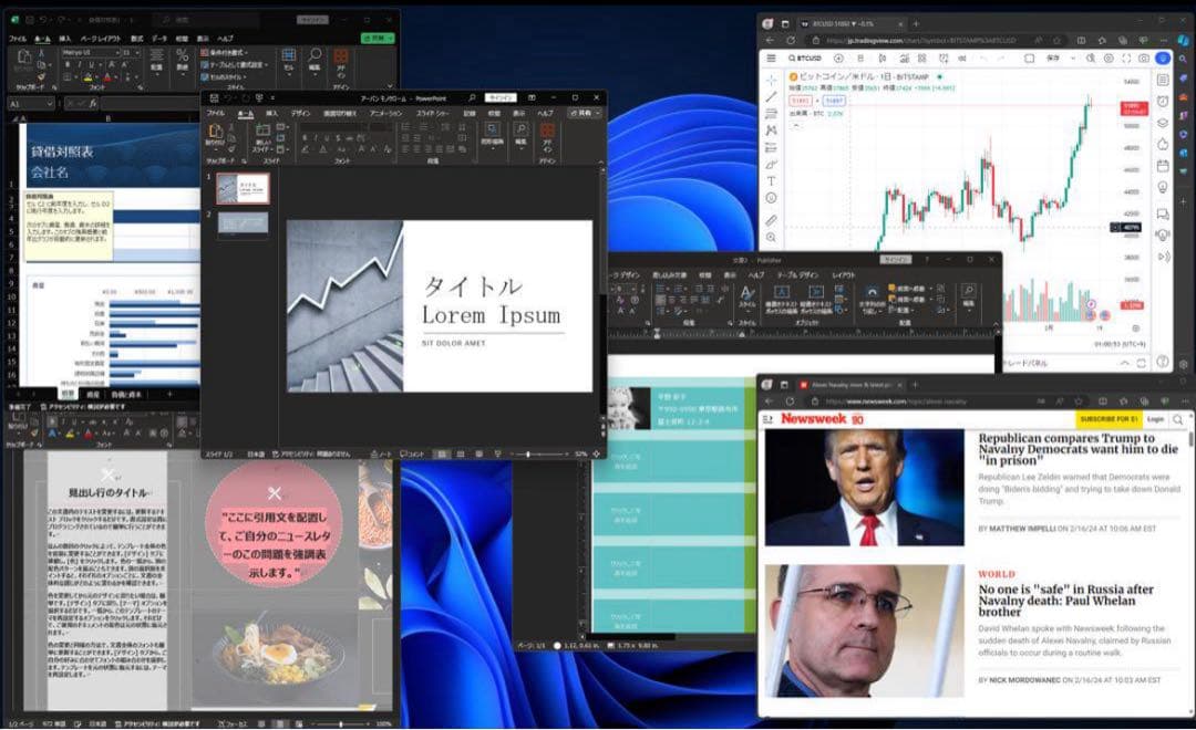 Office2024最上位MacBook Pro15 Windows11Pro