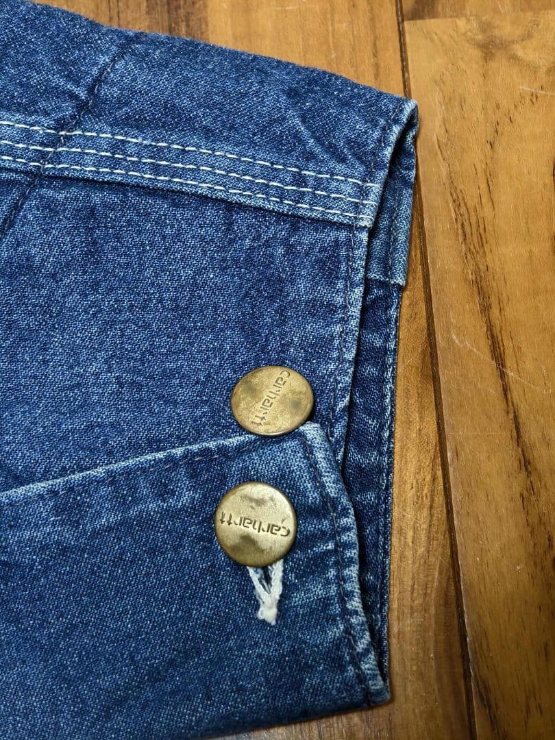 90s Carhartt ネイビー デニムジャケット