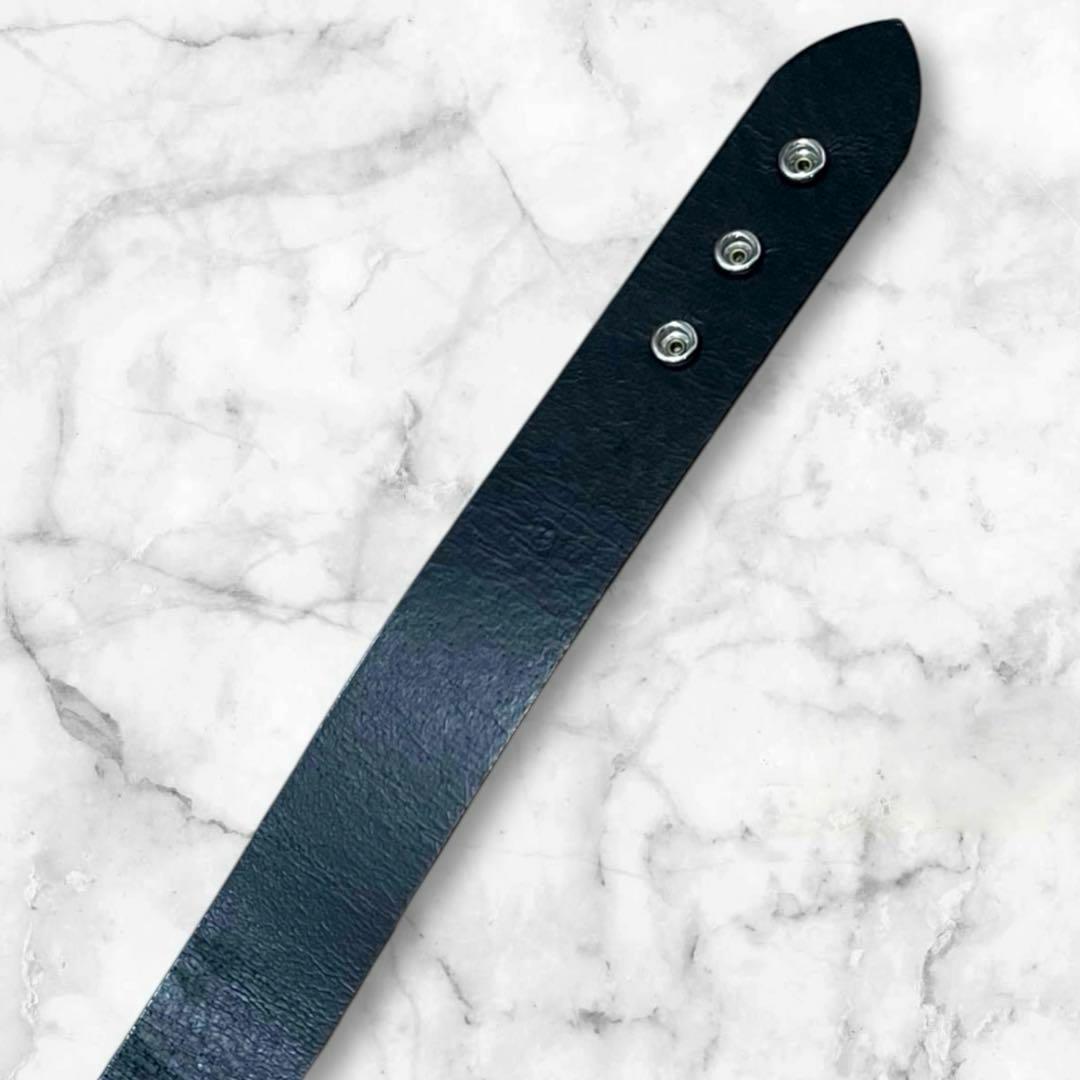 Vivienne Westwood ゴールドオーブバックル　型押しレザーベルト