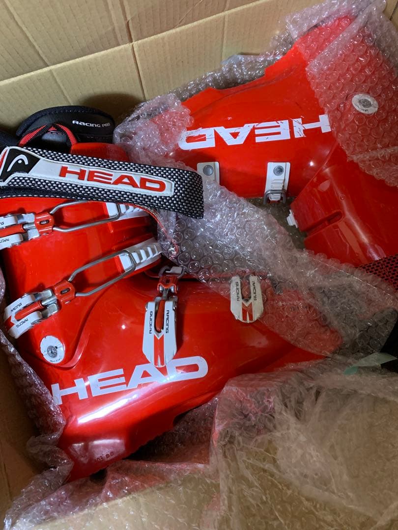 HEAD スキーブーツ レッド