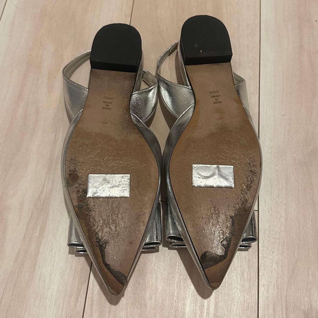 週末限定お値下げ　ohga ビックリボンパンプス