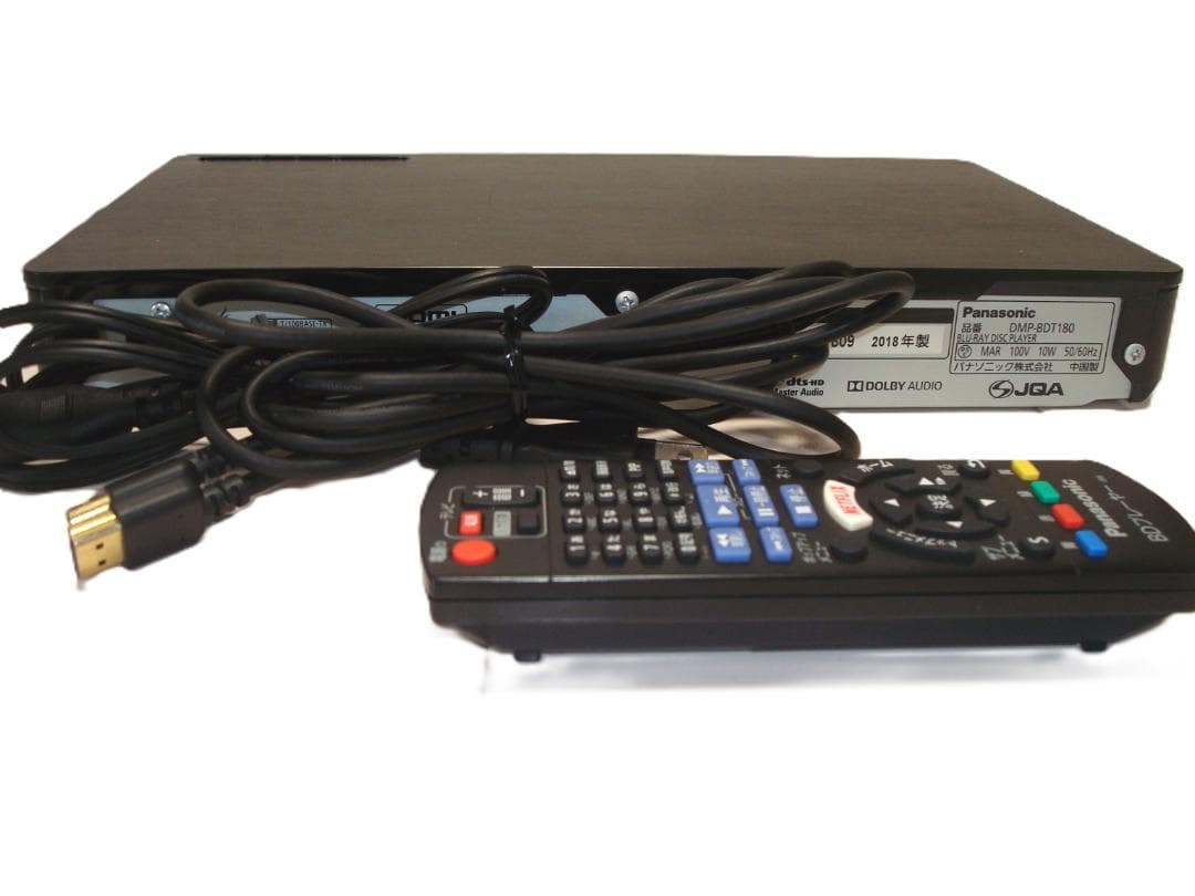 Panasonic DMP-BDT168 4K対応ブルーレイプレーヤー