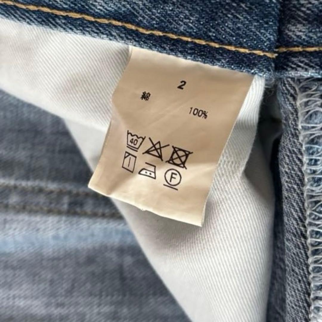 glamb グラム　Mess denim メスデニム　ヴィンテージ加工　赤耳