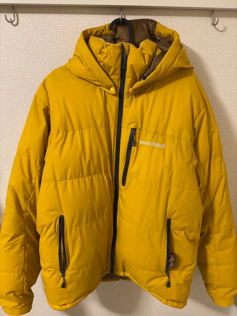 mont-bell パーマフロスト ダウンパーカー イエロー