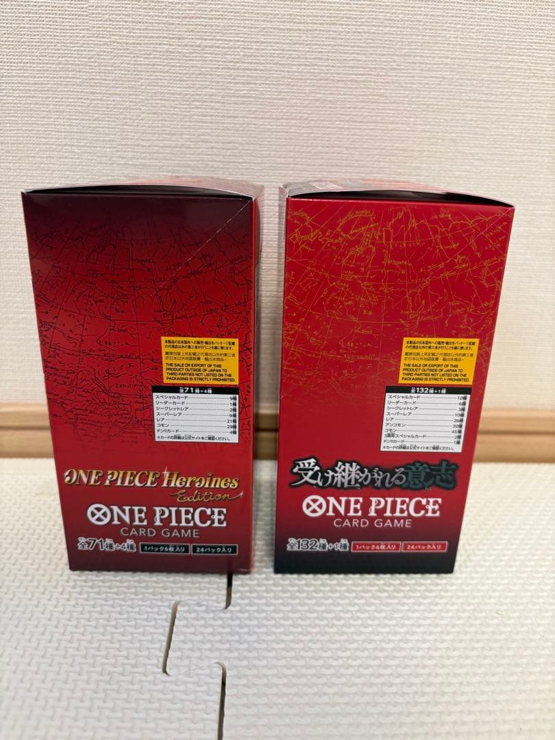 ワンピースカード 受け継がれる意思1ボックスヒロインズエディション1ボックス