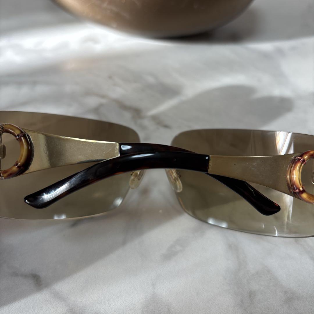 【人気】GUCCI グッチ　サングラス　GG2801/S リムレス バンブー