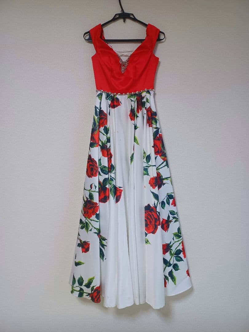 花柄ロングドレス ジャンマクレーン