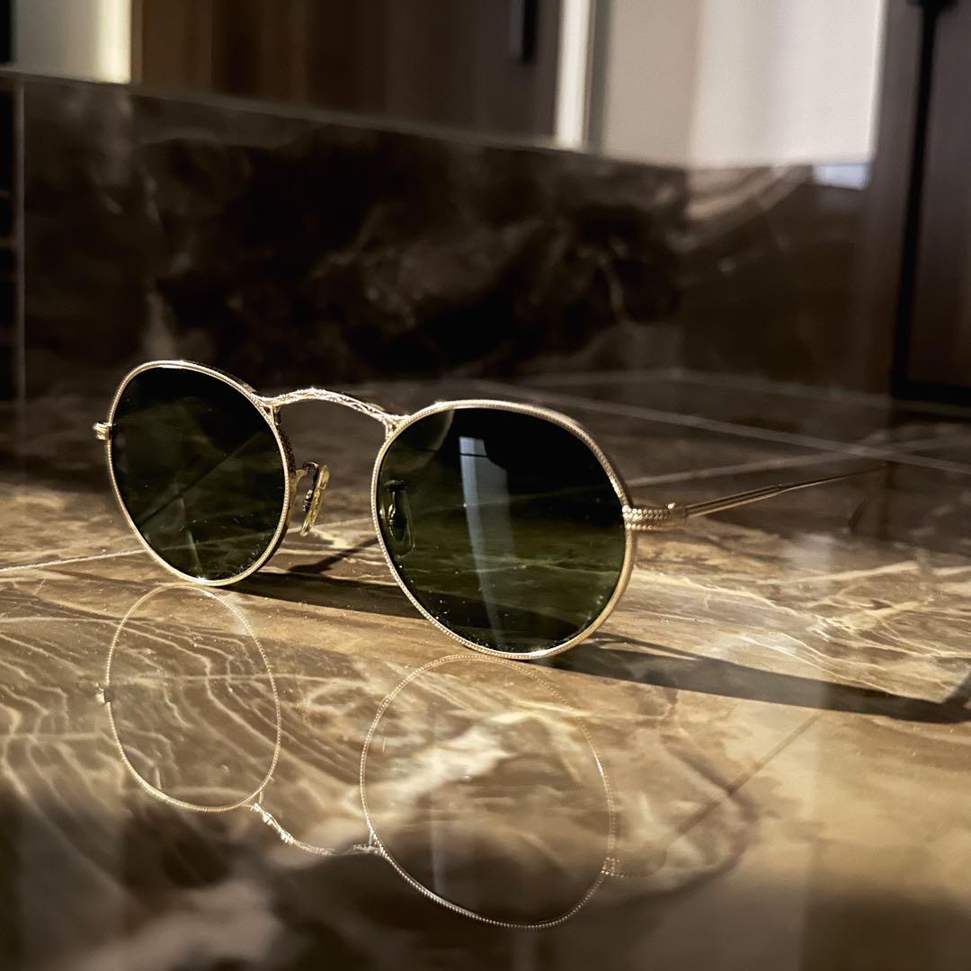 【希少美品】OLIVER PEOPLES/オリバーピープルズ M-4 サングラス