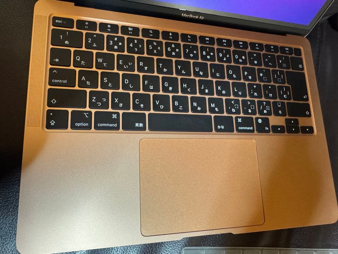 Apple MacBook M1 ゴールド 本体 バッテリー97％