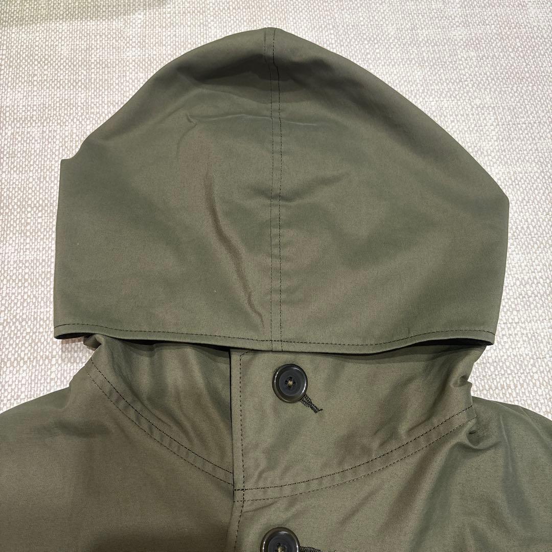 TRAVAIL MANUEL トラバイユマニュアル ライトグログランビッグパーカ