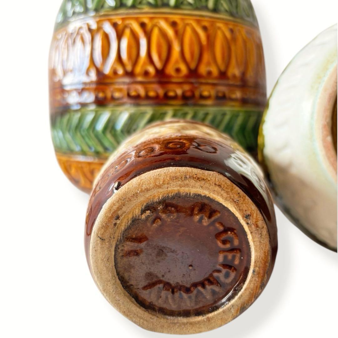 Fat Lava BAY 花瓶 3点セット｜西ドイツ製　フラワーベース 42㎝