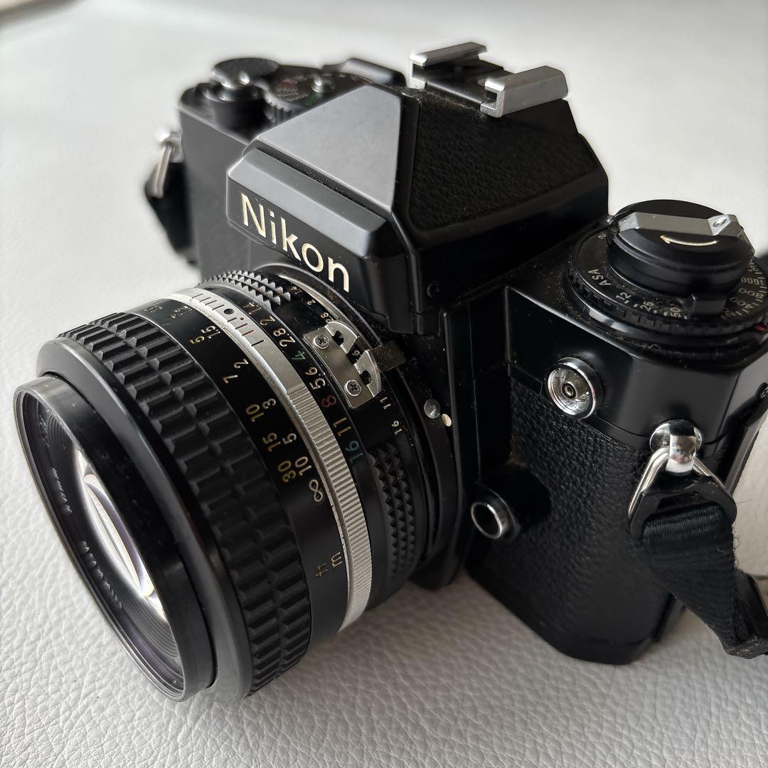 ジャンク品　Nikon 一眼レフカメラ FE NIKKOR 50mm f/1.4