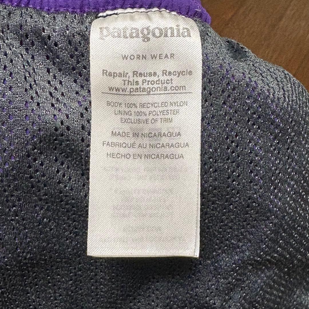 パタゴニア 紫色 パギーショーツ　5インチ