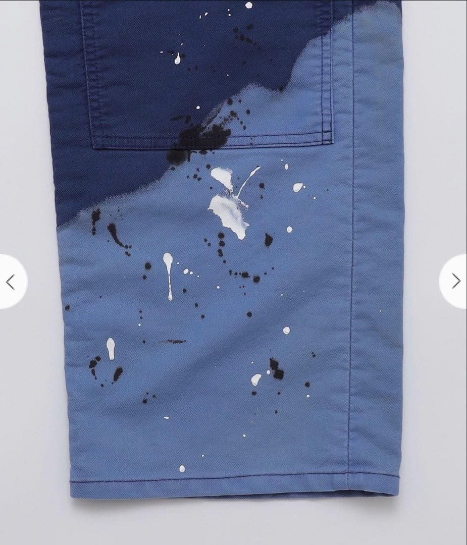 パンツ NOMARHYTHM TEXTILE: HAND DYED WORK PANTS