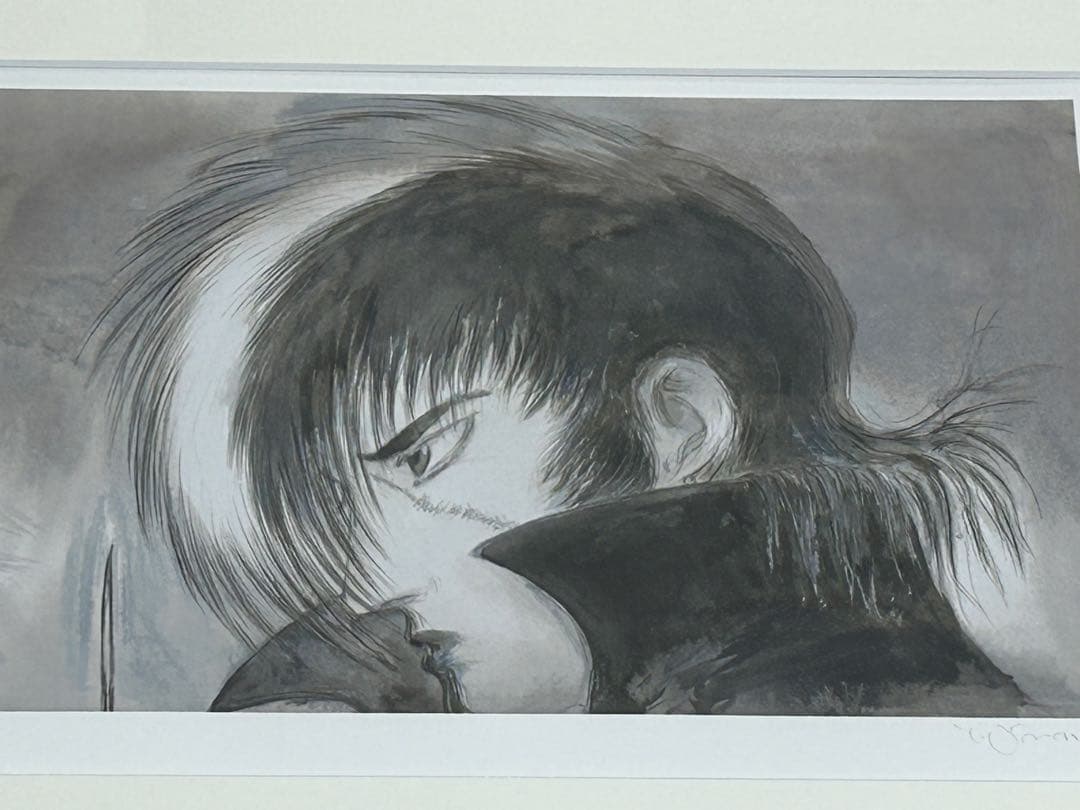 天野喜孝「ブラックジャク イン ニューヨーク」ミクスドメディア 版画 証明書付き