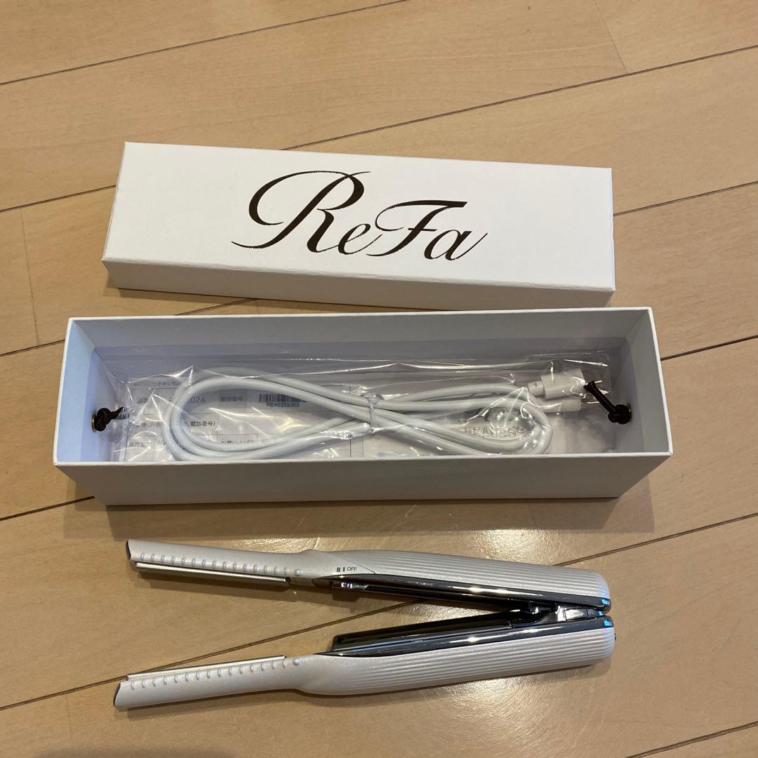 （最終価格）ReFa ストレートヘアアイロン ホワイト