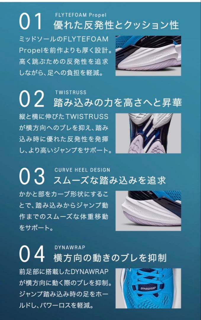 新品　アシックス　バレーボールシューズ　25.5cm