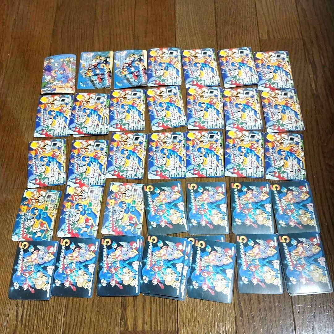 ロックマン　カードダス　カード　まとめ売り　レア　希少　224枚