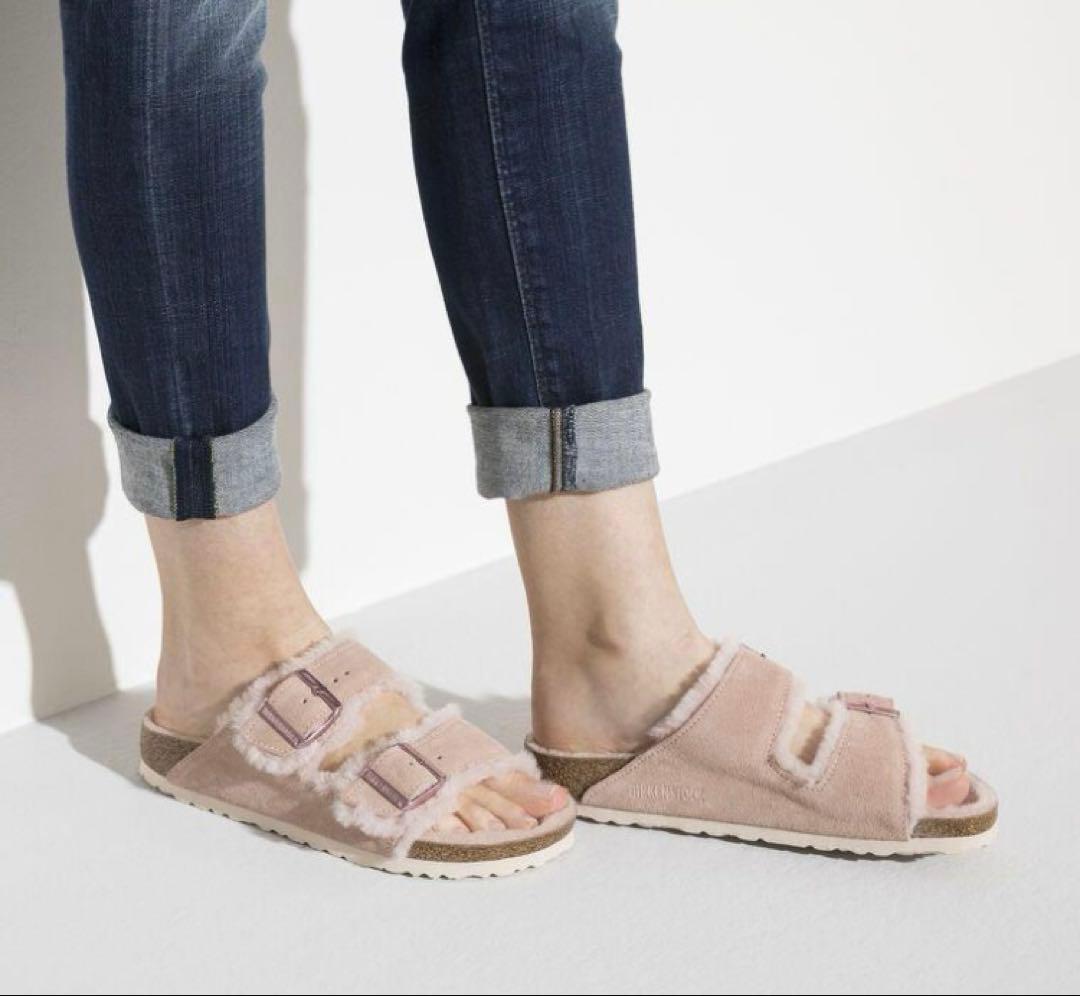 ☆極美品☆ビルケンシュトック アリゾナ シアリング 24.5cm ボア