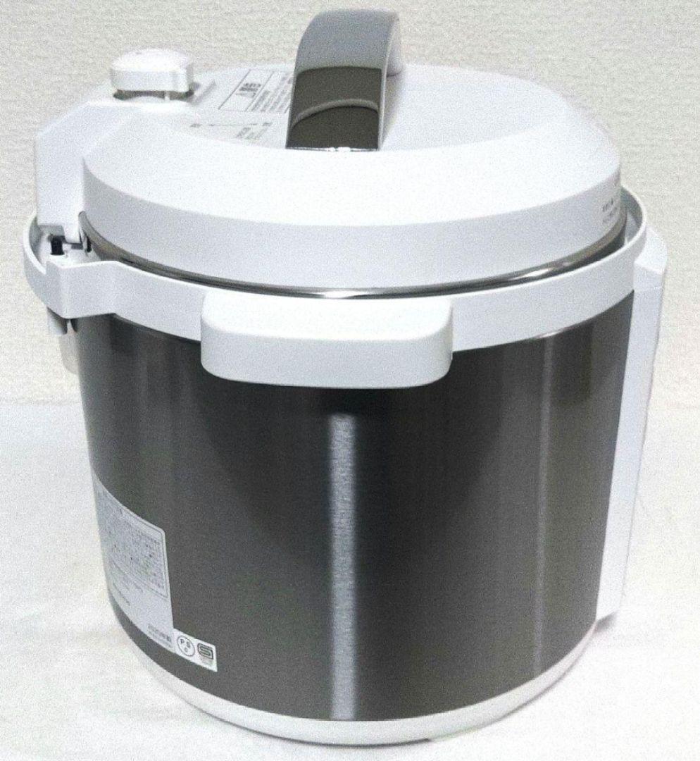 IRIS OHYAMA 電気圧力鍋6L PC-EMA6-W 【未使用品】