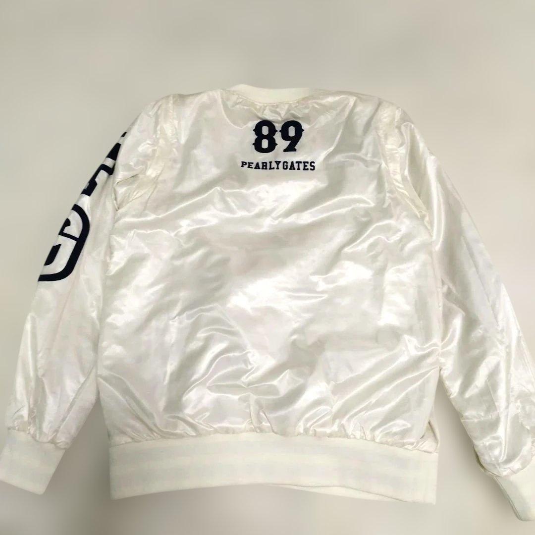 4way♡美品✨パーリーゲイツ ダウンスニード&ベスト ネイビー×ホワイト 0