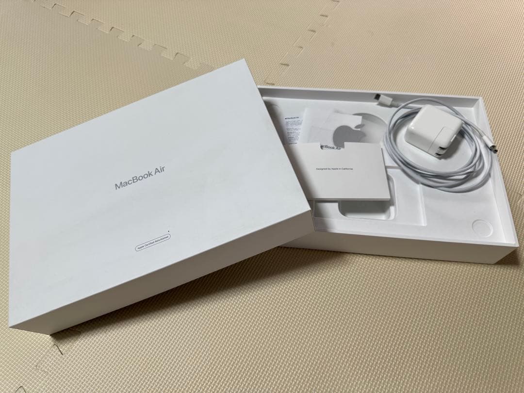 MacBook Air M1 13.3インチ　メモリ16GB　SSD512GB