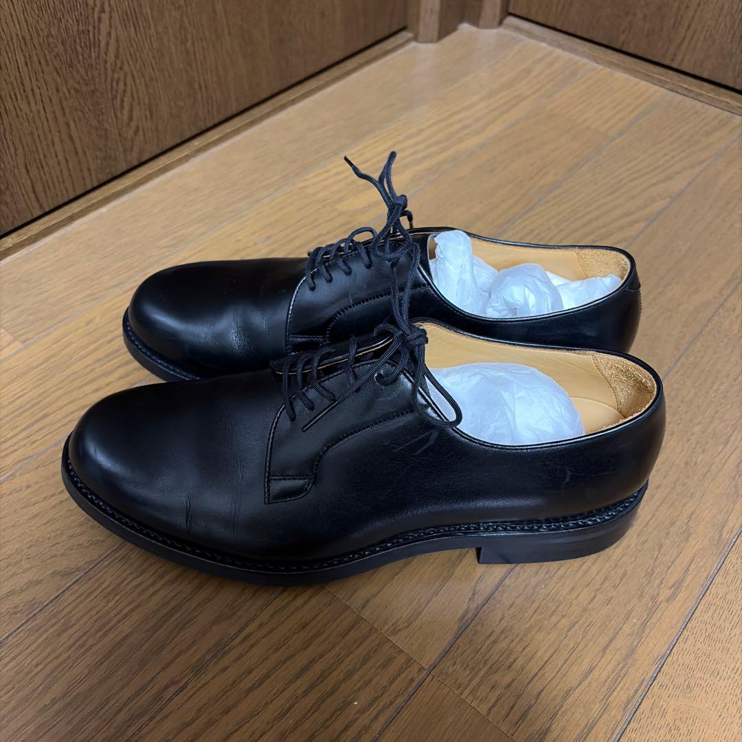 【極美品】オリエンタル バイロン2　BLACK プレーントゥ メンズ26.0