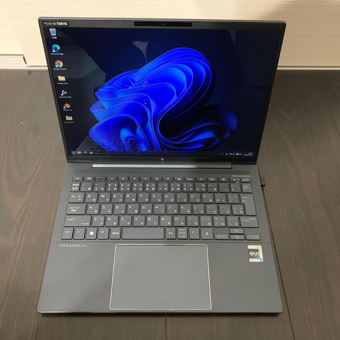 Windowsノート本体 HP Dragonfly G4