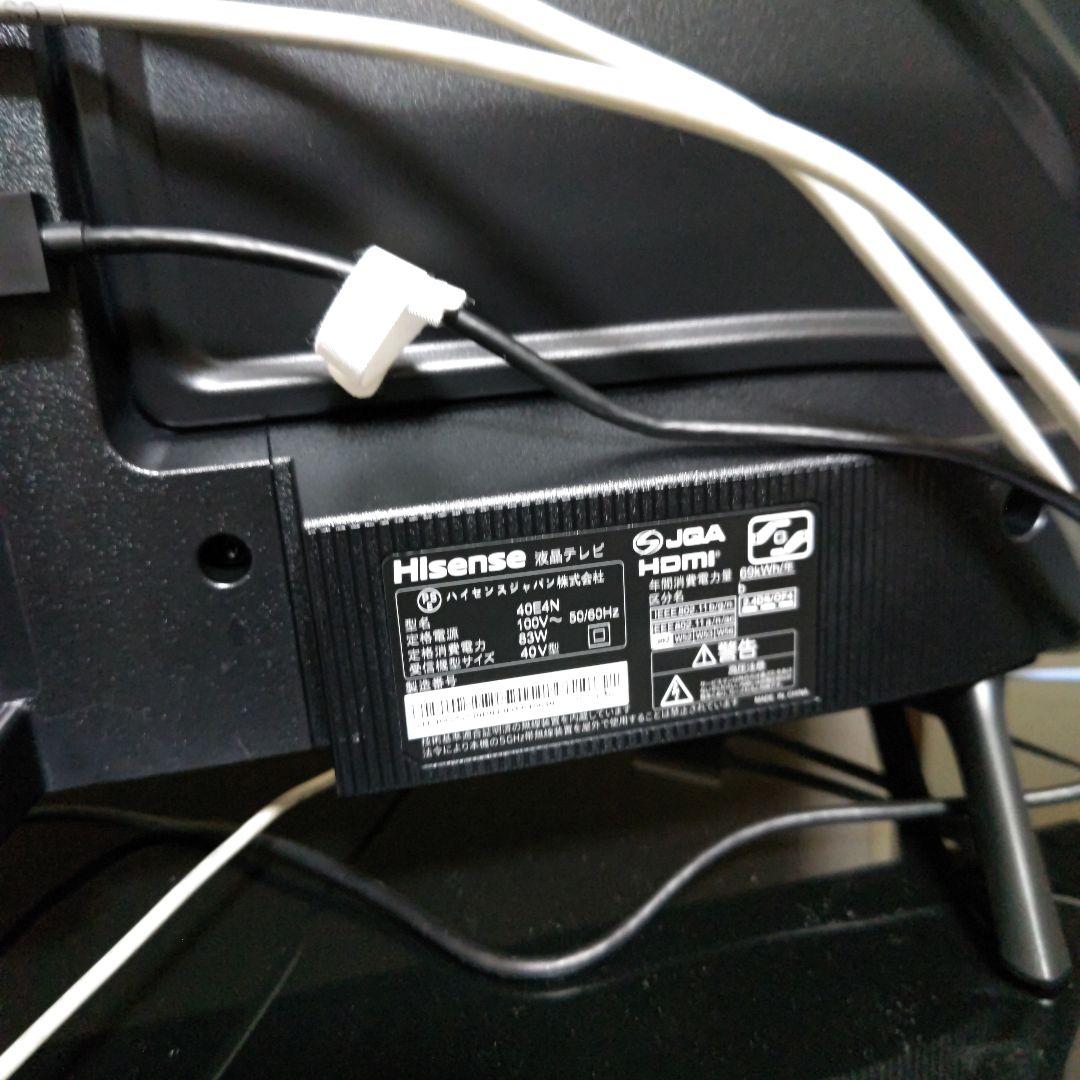 Hisense 液晶テレビ HDMI端子付き40E4N2025年製