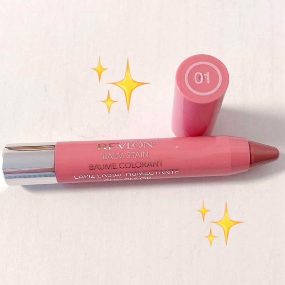 ♡A♡　レブロン　バームステイン　リップバーム　01 ハニー　2本まとめて