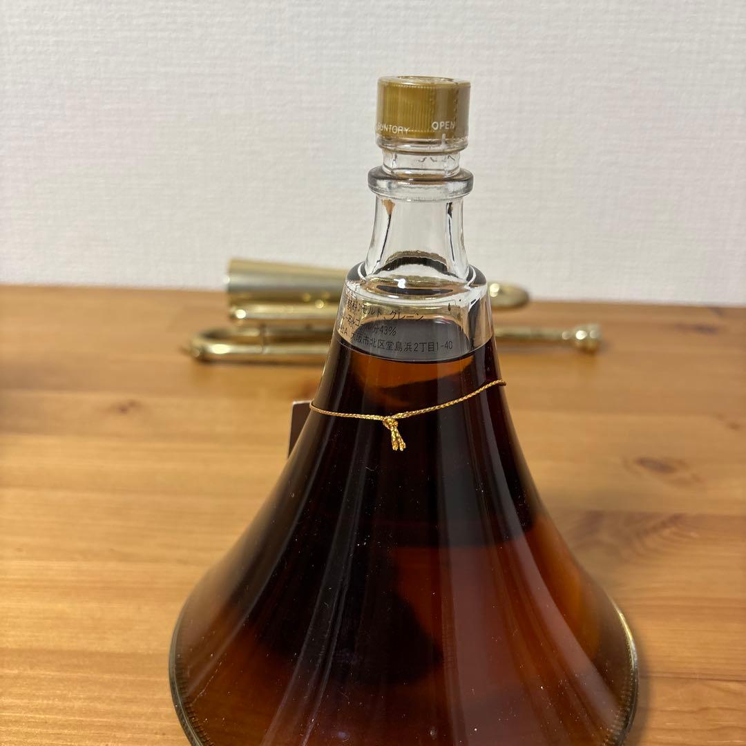 サントリーウイスキー　響 楽器シリーズ トランペット型ボトル　未開封