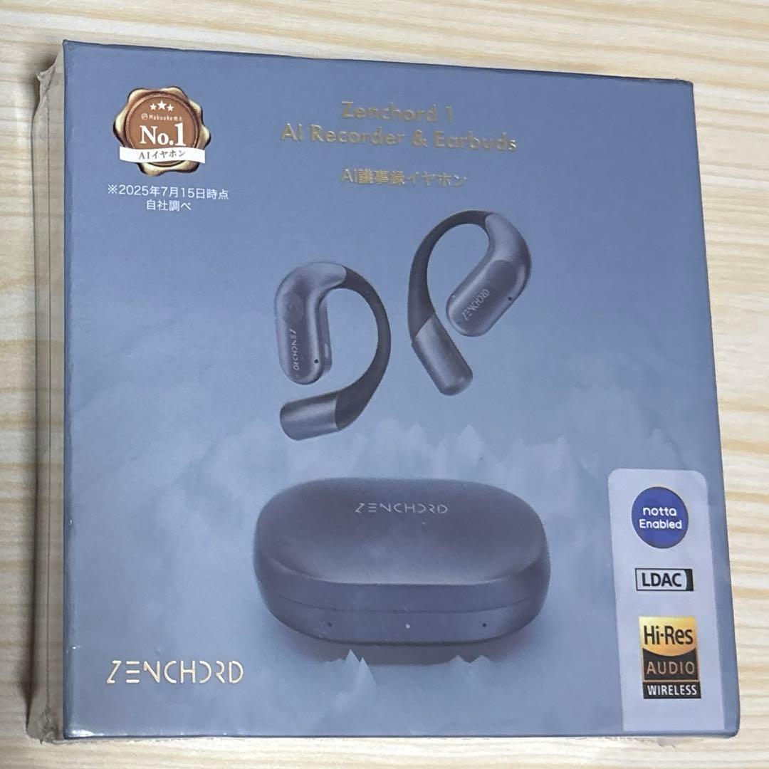新品未開封・Zenchord 1 AI Recorder & Earbuds