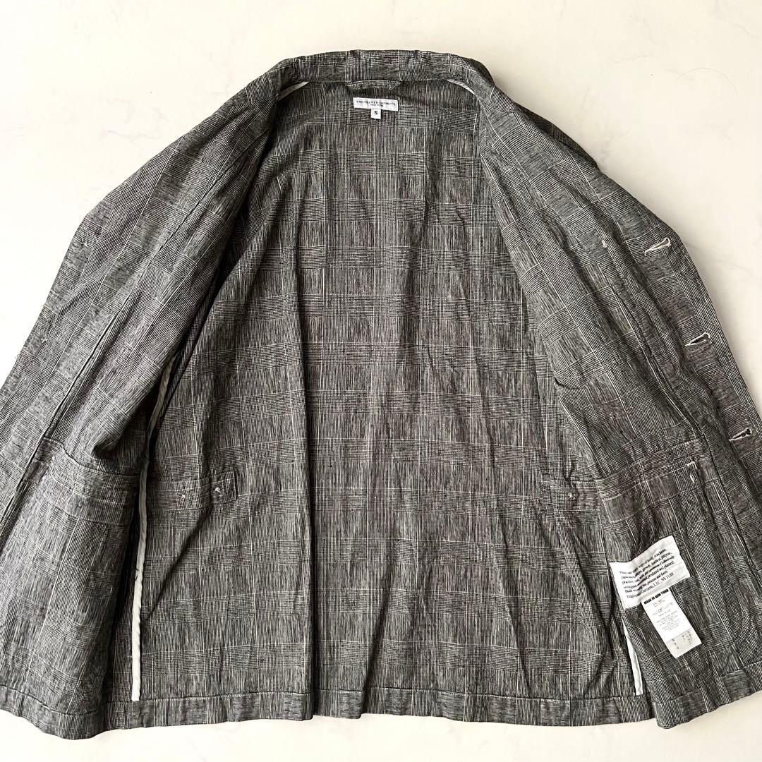 エンジニアードガーメンツ グレンチェック テーラードジャケット ブルゾンS 近年