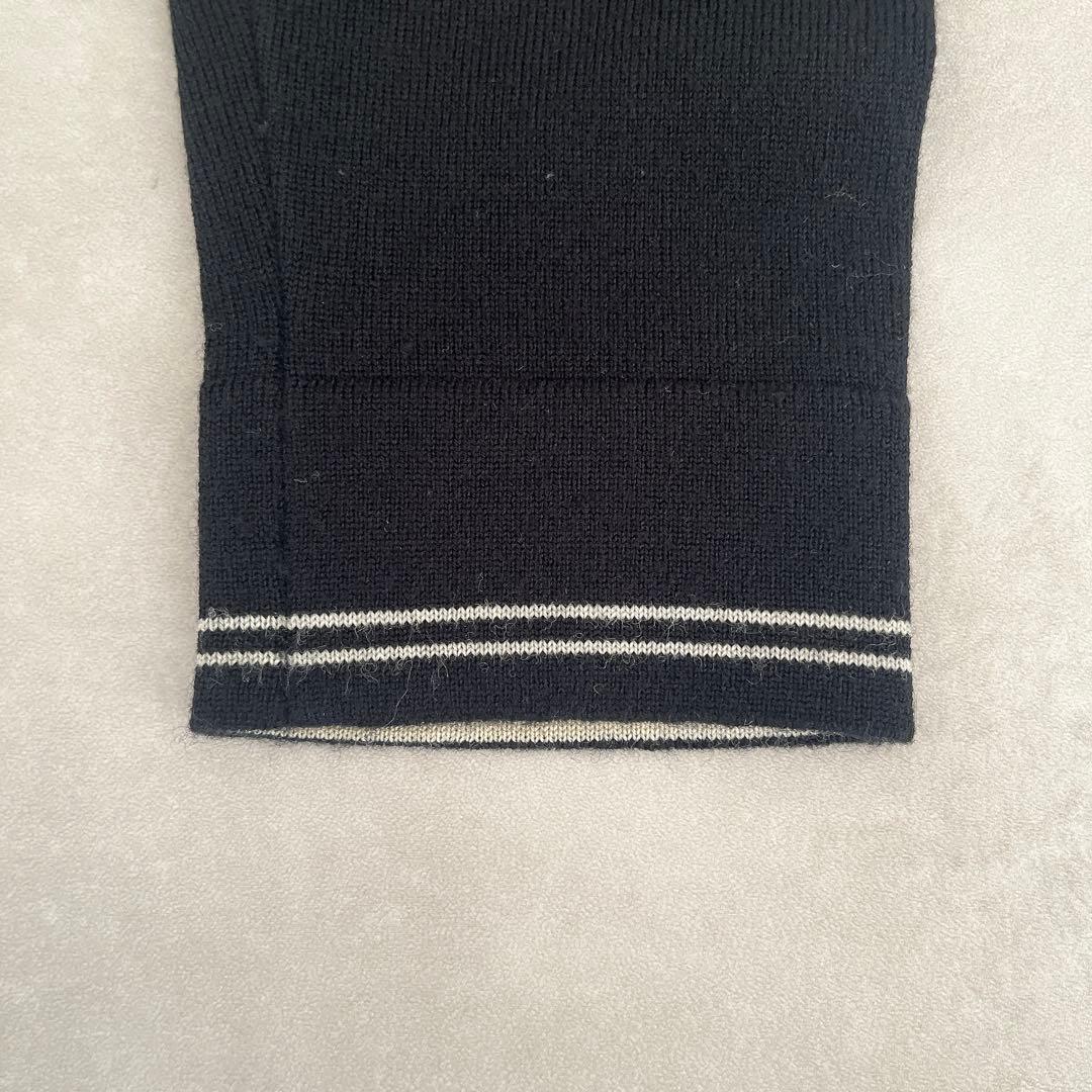 STONE  ウールカーディガン ブラック