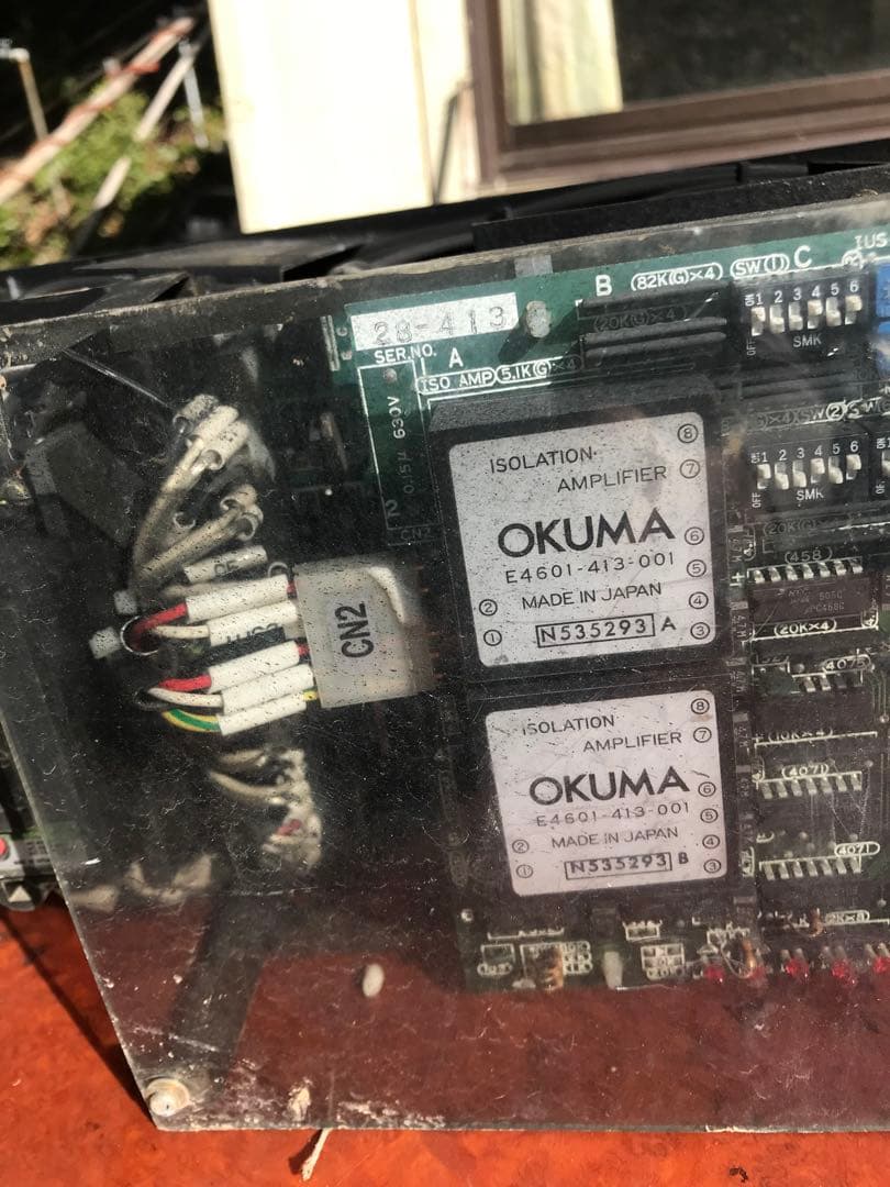 電源ユニット OKUMA BDU-??A RUSHLESS SERVOMOTR DRIVE