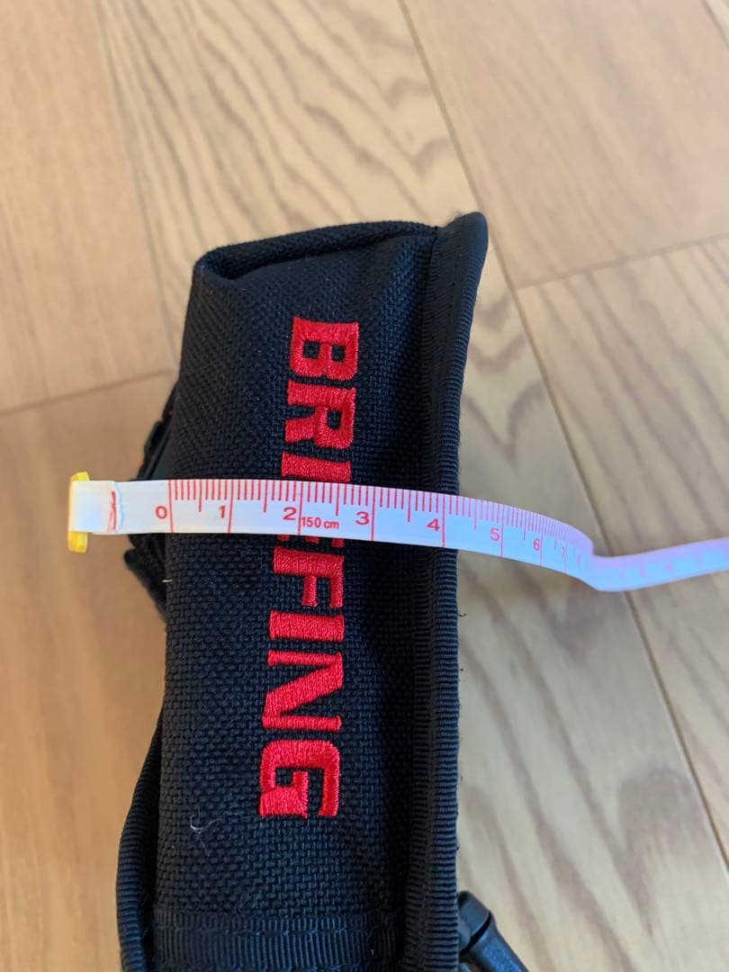 ブリーフィングBRIEFING コンパクトポーチ ブラック