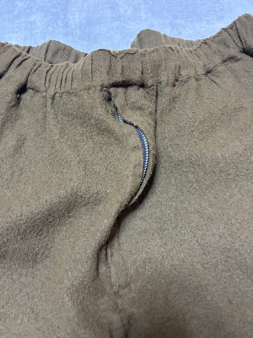 20AW black comme des garcon ウール縮絨 パンツ