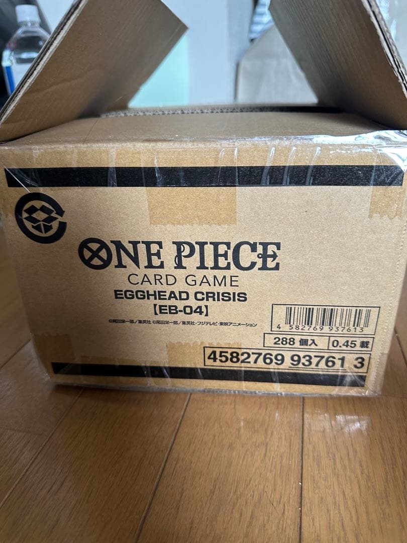 ワンピースカード　エッグヘッド　クライシス　EB04 1カートン