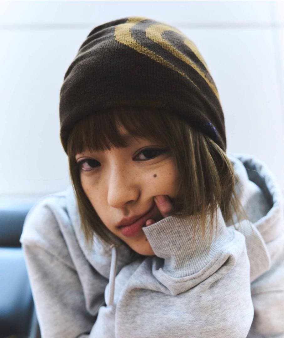 SOL/soonerorlater PLAID REVERSIBLE ビーニー