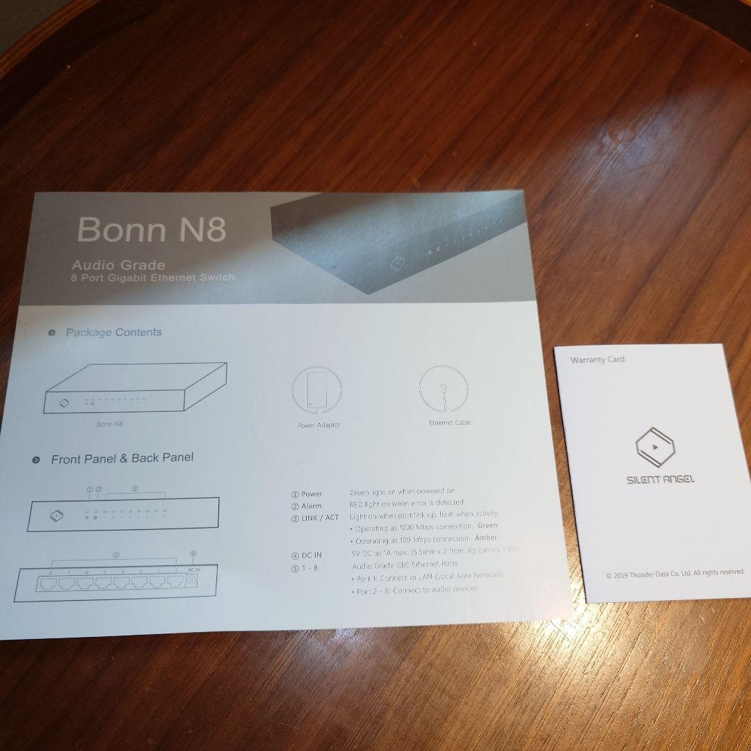 オーディオ専用スイッチングハブ　SILENT ANGEL N8