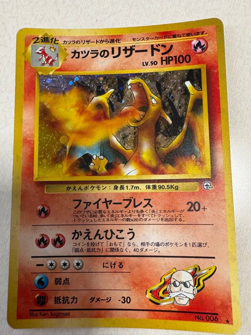 カツラのリザードン