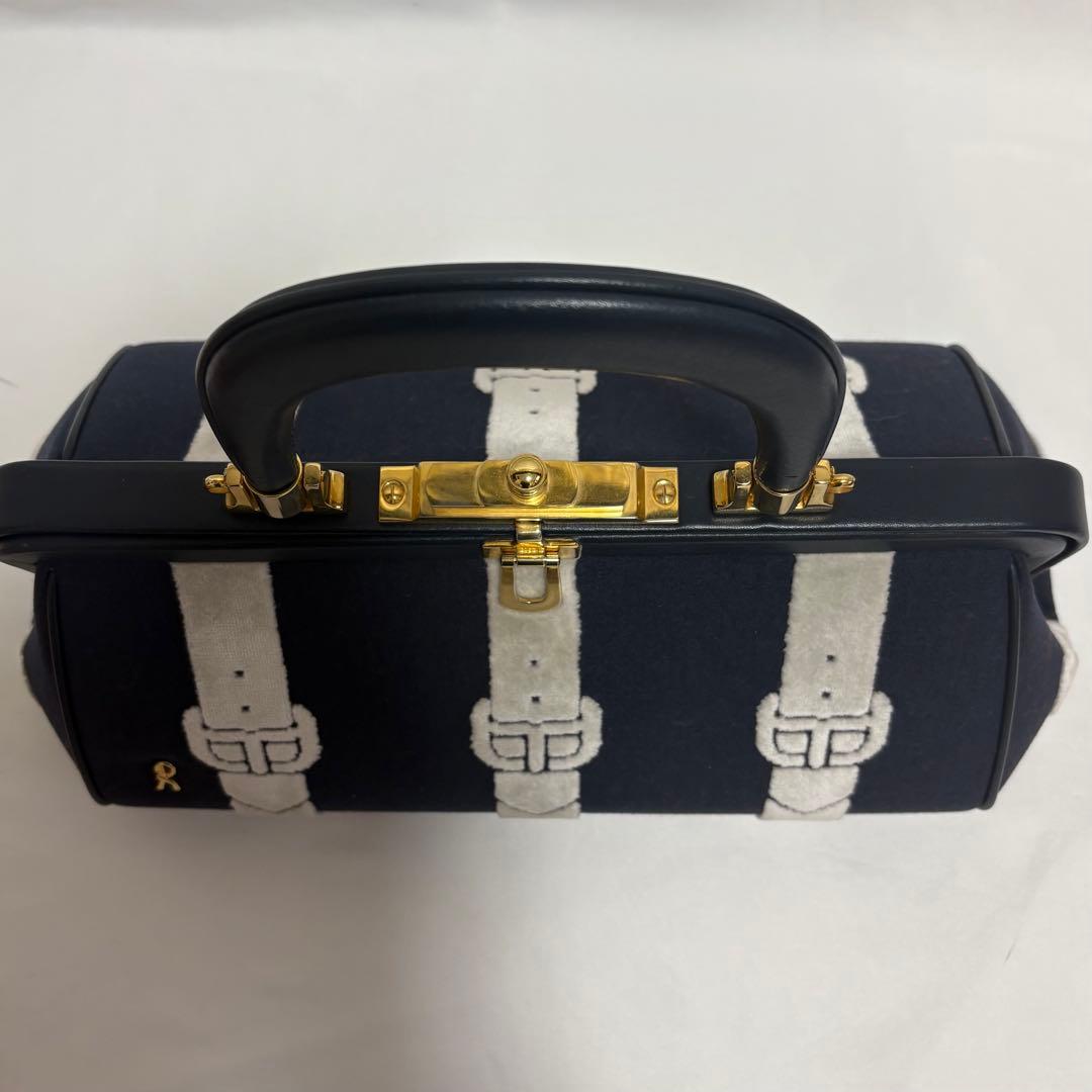 正規品 希少 ロベルタディカメリーノ バゴンギ ハンドバック キャンバス 牛革