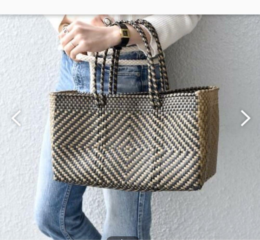 SHIPS購入 Diminutivo☆メルカドバッグ　ダイヤモンド トート