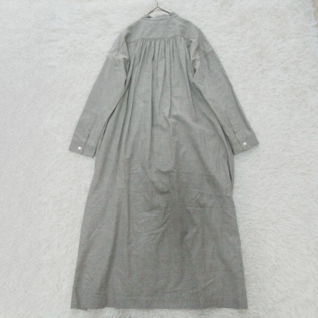 PLAIN PEOPLE プレインピープル コットンヤクワンピース グレー