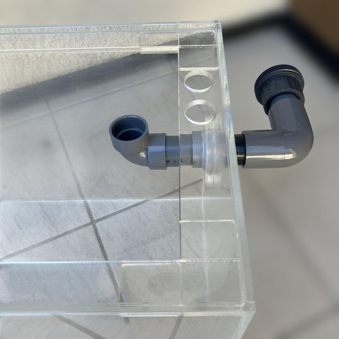 アクリル水槽60センチ　サイドオーバーフロー