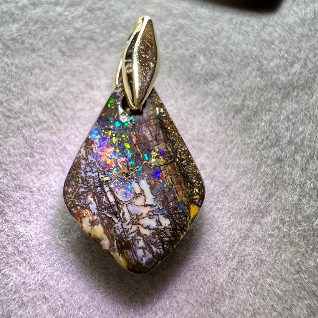 ウッドオパール　ペンダントトップ
