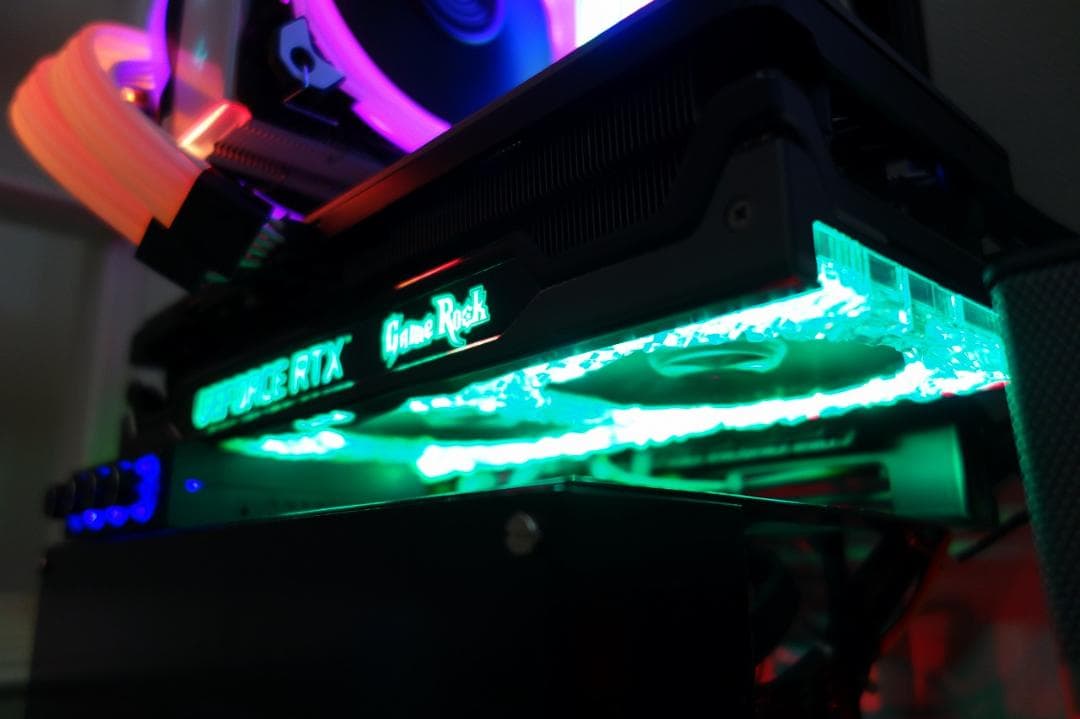 グラフィックボード・グラボ・ビデオカード Game Rock GeForce RTX 3070 Ti 8GB