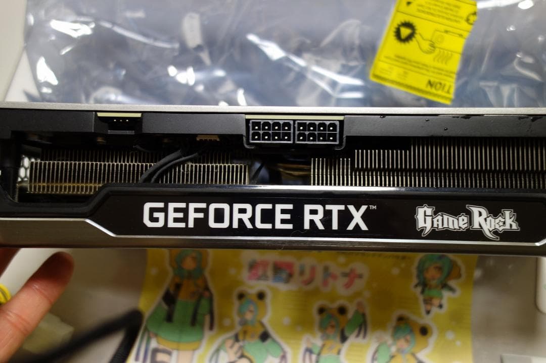 グラフィックボード・グラボ・ビデオカード Game Rock GeForce RTX 3070 Ti 8GB