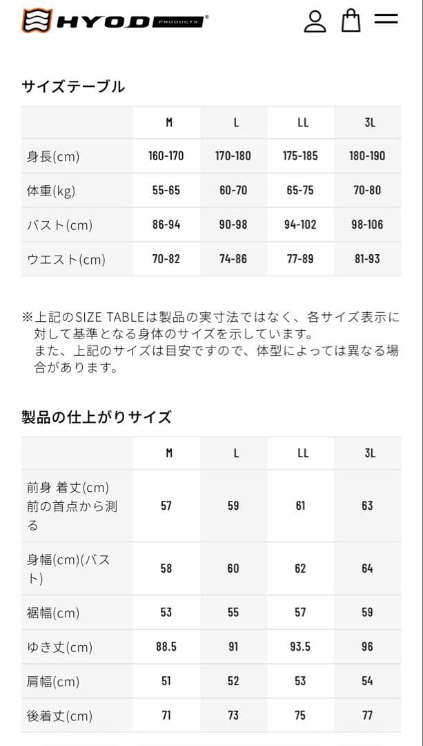 【ryo】HYOD ジャケット Mサイズ