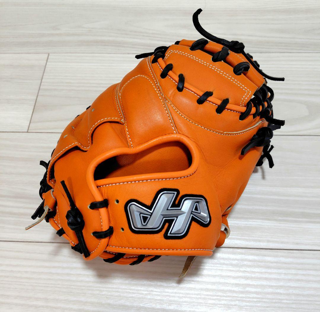 【美品】ハタケヤマ　40周年限定　軟式グローブ キャッチャーミット